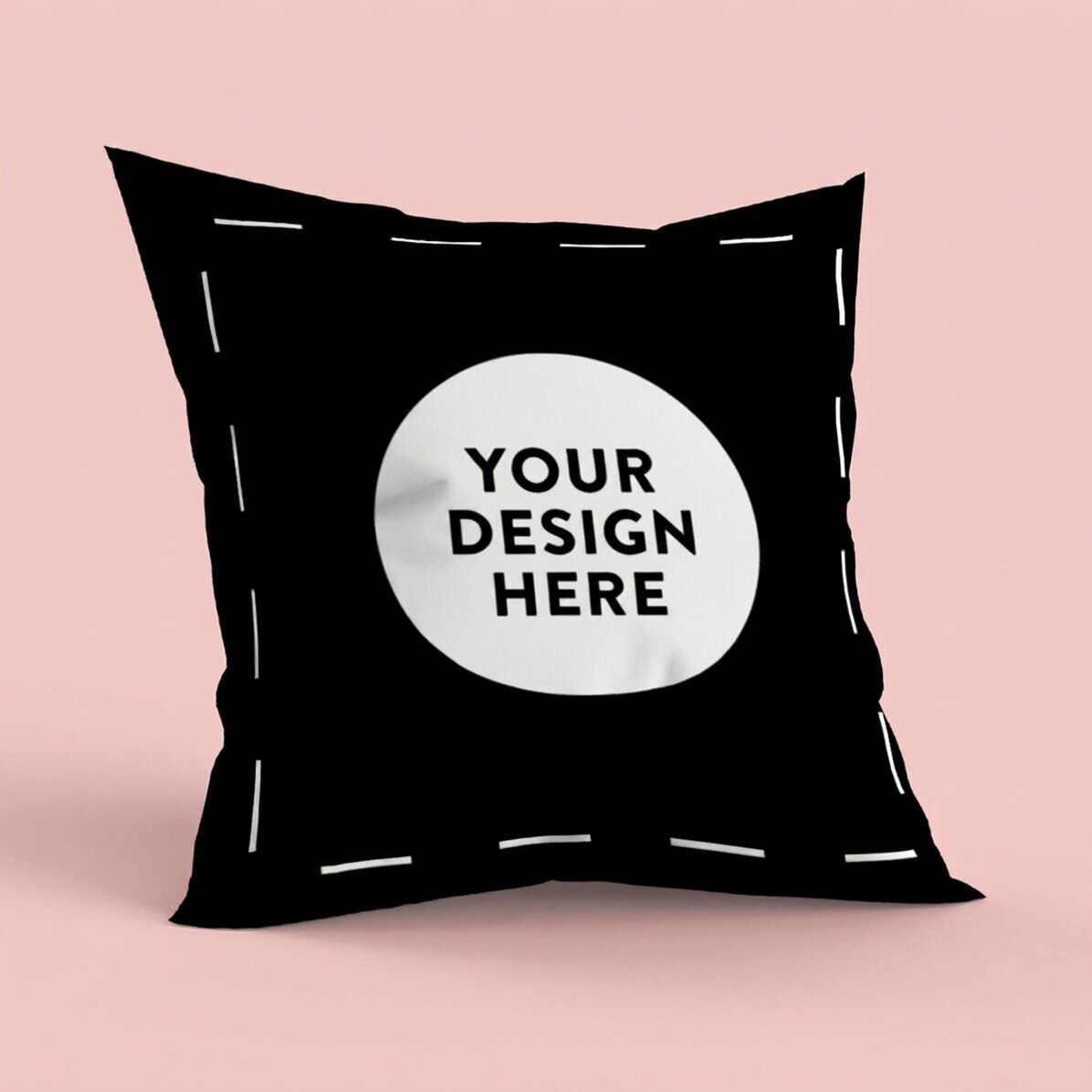 Personalised cushion with your own design - large format
