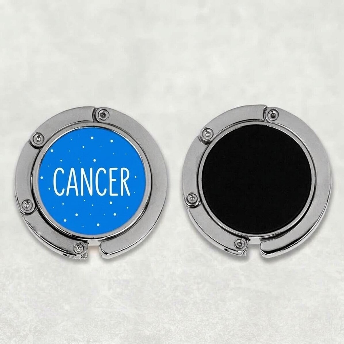 Personalised table bag holder with text - Cancer Zodiac Sign