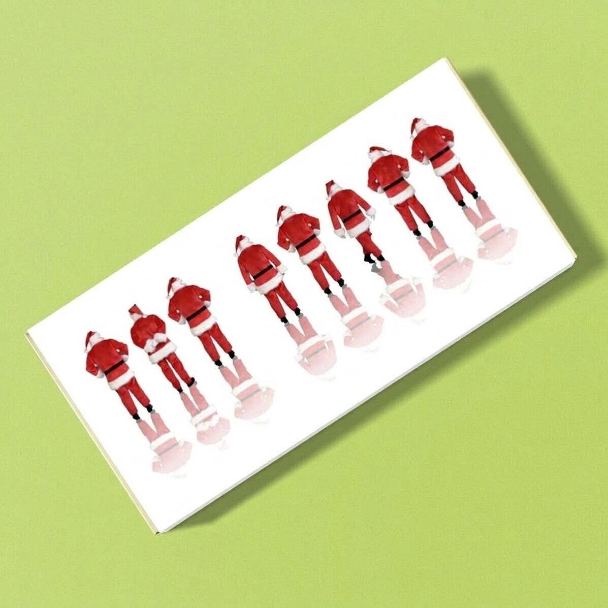 Personalised Christmas chocolate