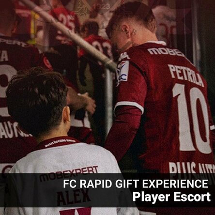 FC RAPID gift experience for children - Player Escort