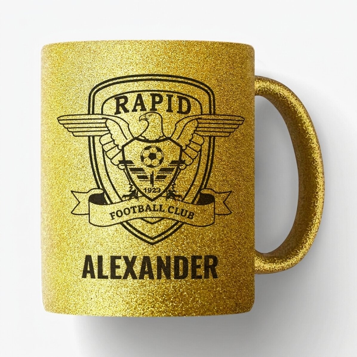 FC Rapid mug personalised with logo and text