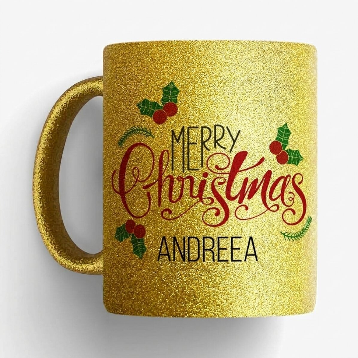 Personalised mug with name - Christmas