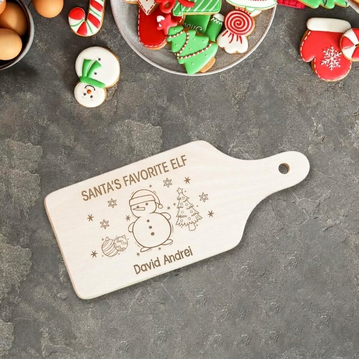 Personalised mini chopper - Santa
