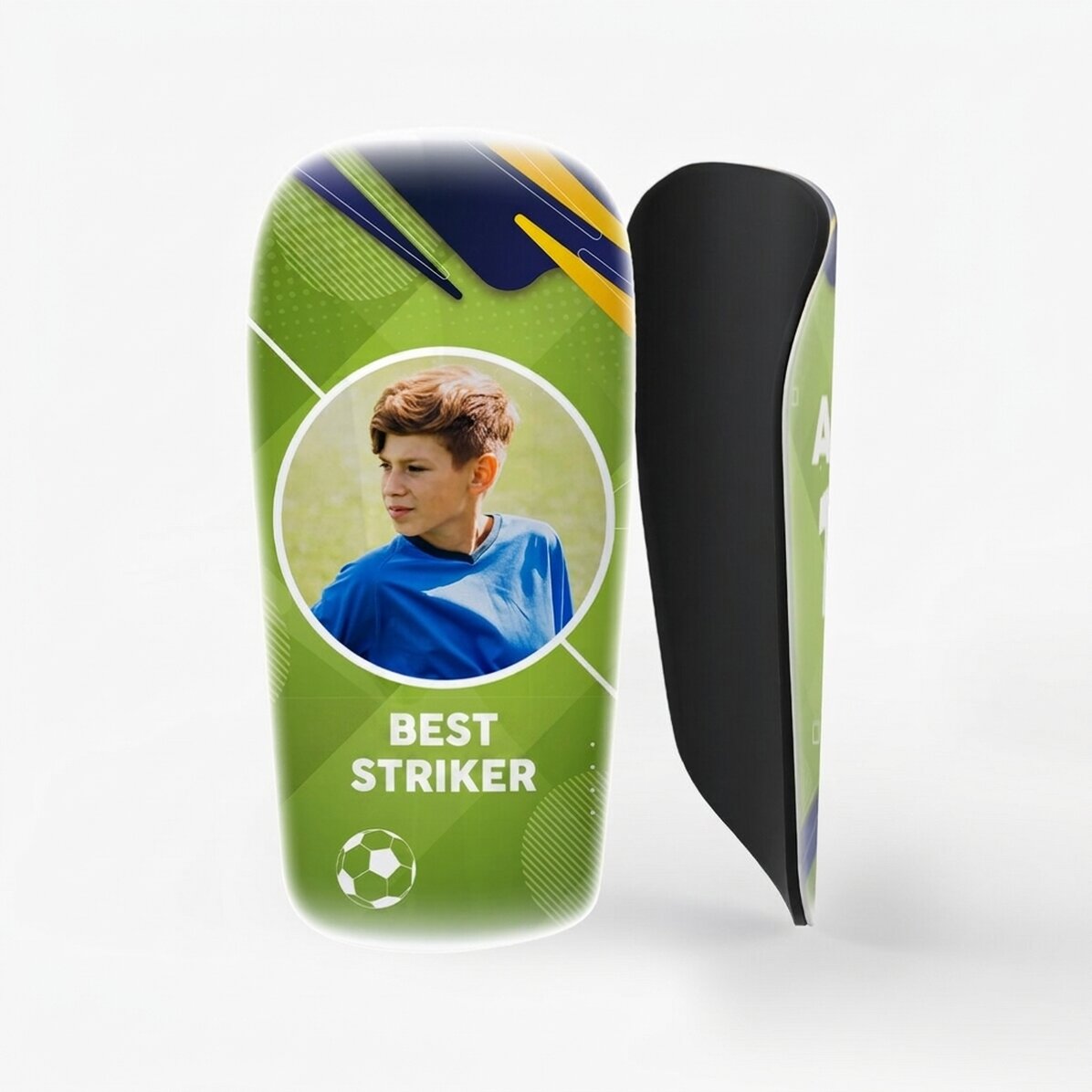 Personalised football shirts with photo and message