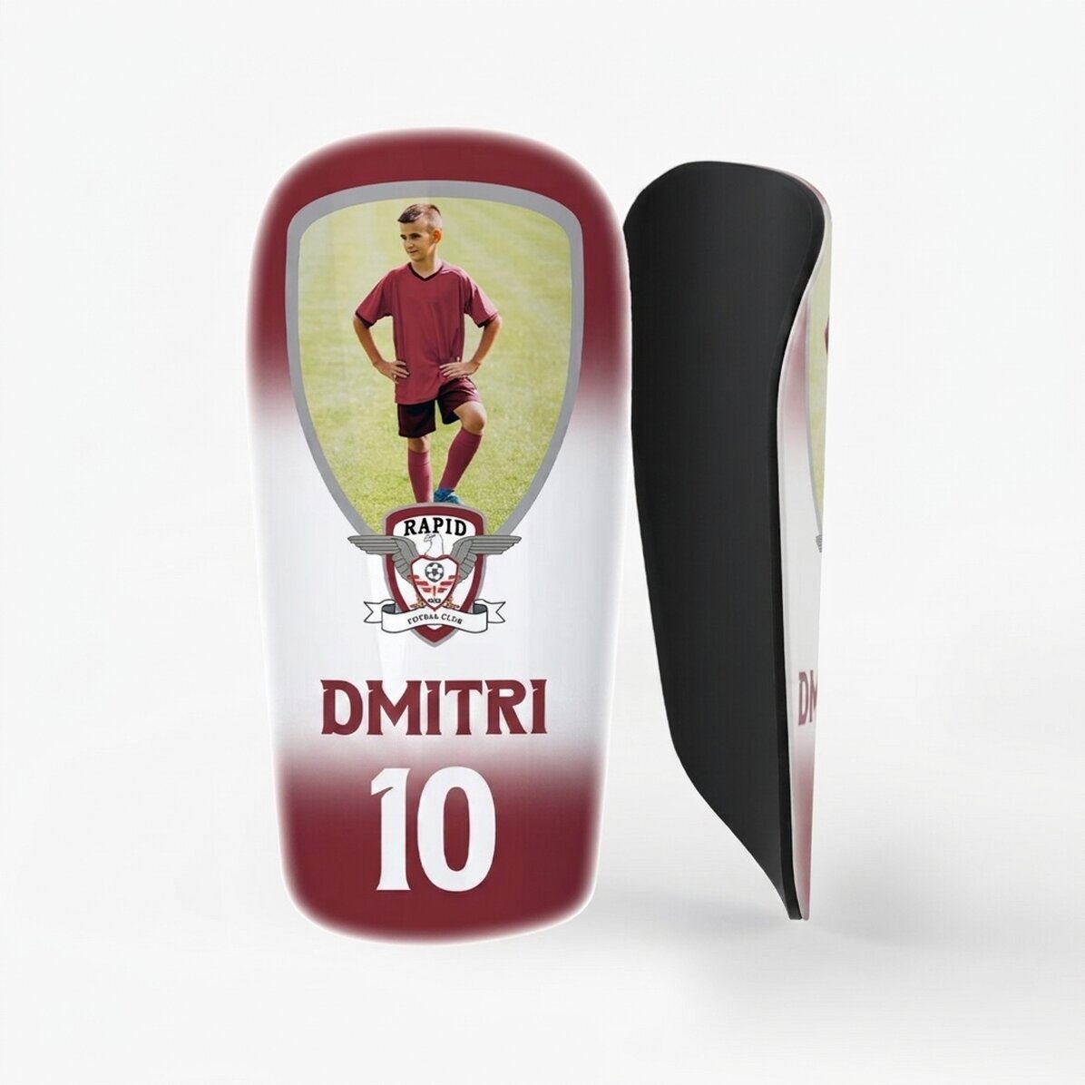 FC Rapid football shirts personalised with photos and text
