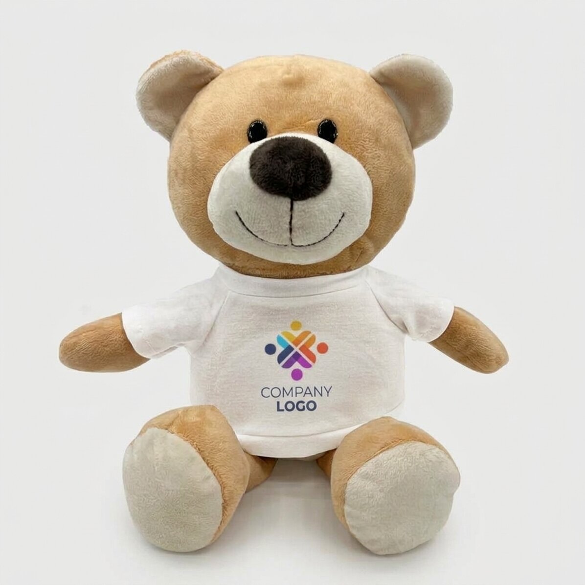 Plus personalised teddy bear with logo