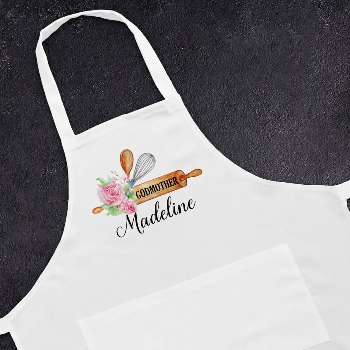 Personalised sort with text for nasa - Floral