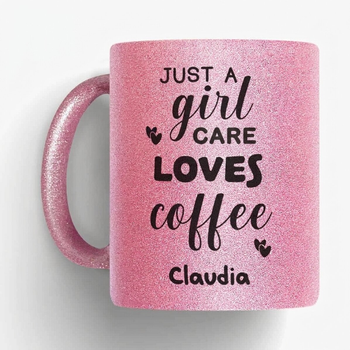 Personalised mug with text - Love