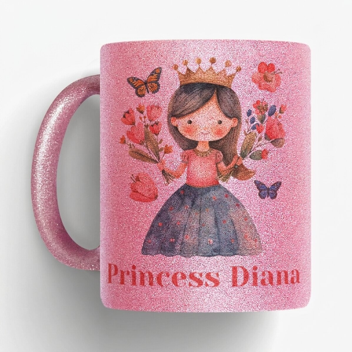 Personalised mug with text - Lovely princess