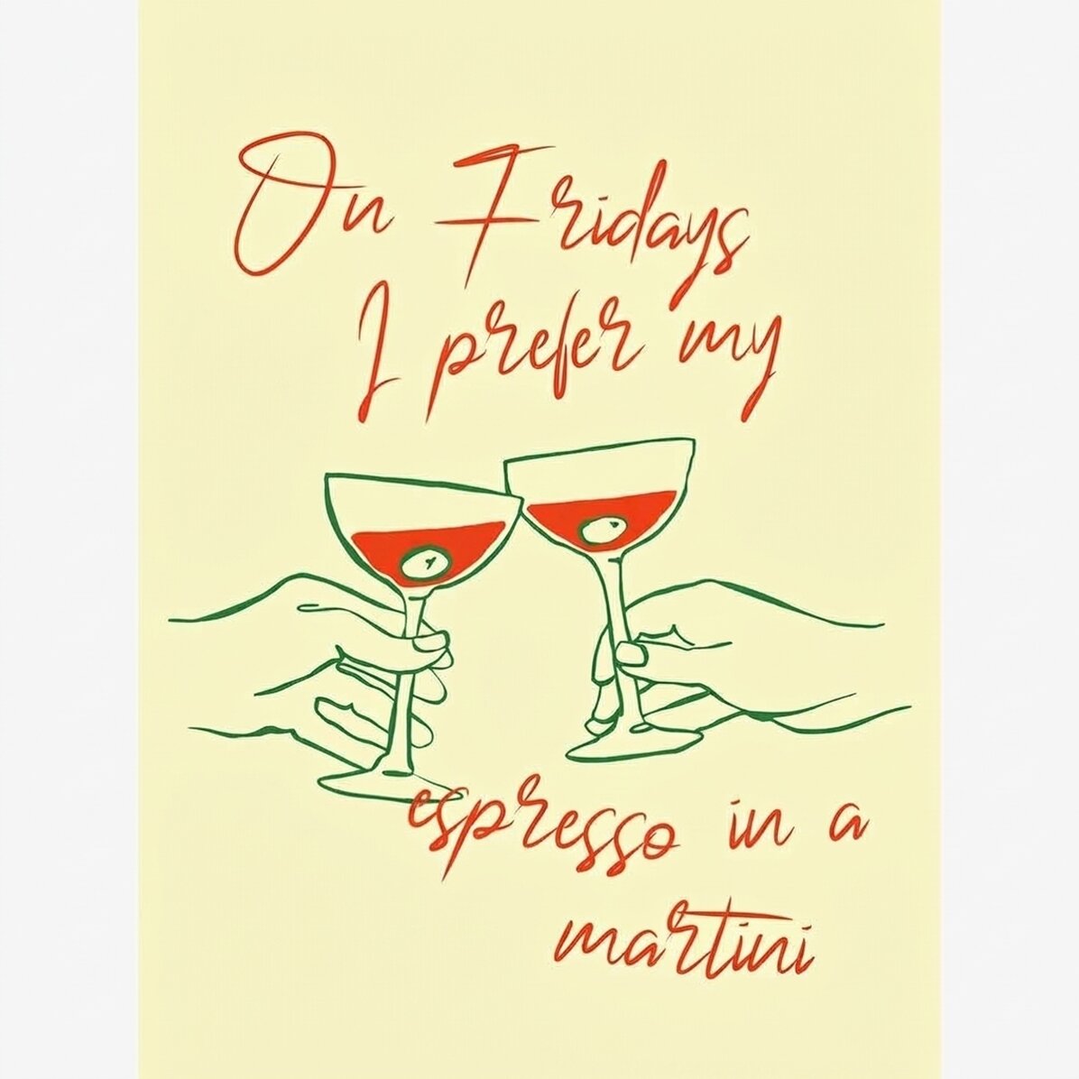 Espresso Martini Poster