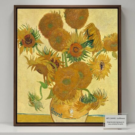 Poster Vincent van Gogh, Sunflowers 1888