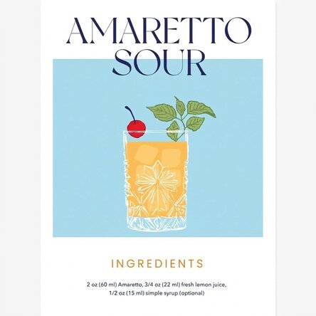 Amaretto Sour Poster