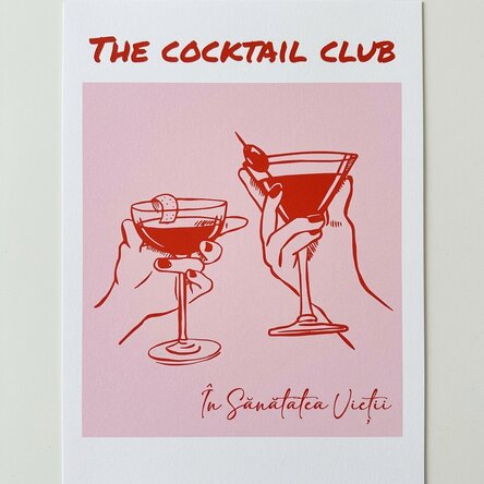 The Cocktail Club Poster
