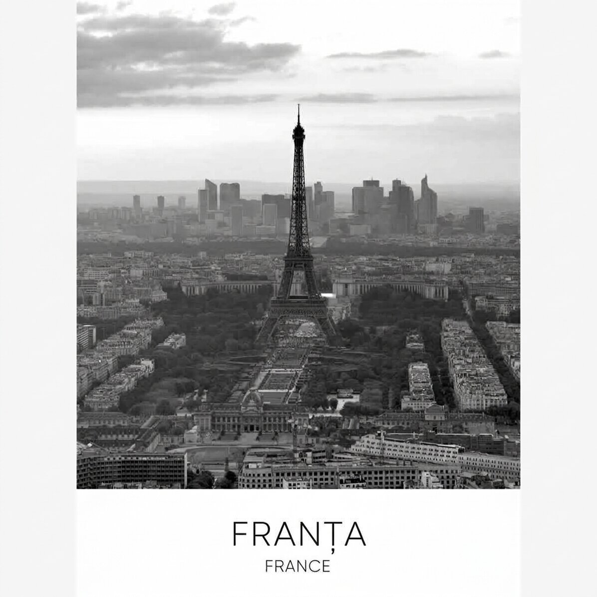 Paris Eiffel Tower Poster