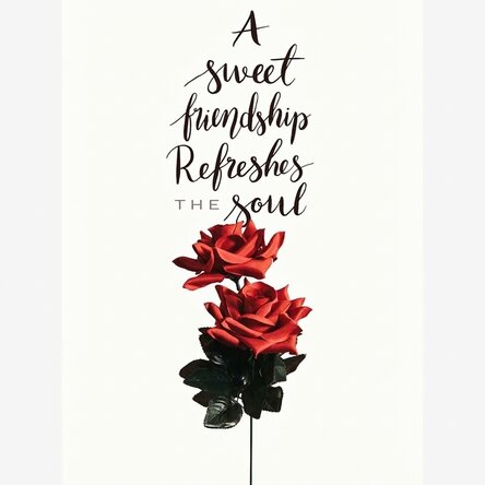 Friendship with Roses Poster