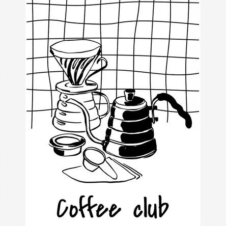 Coffee Club Poster