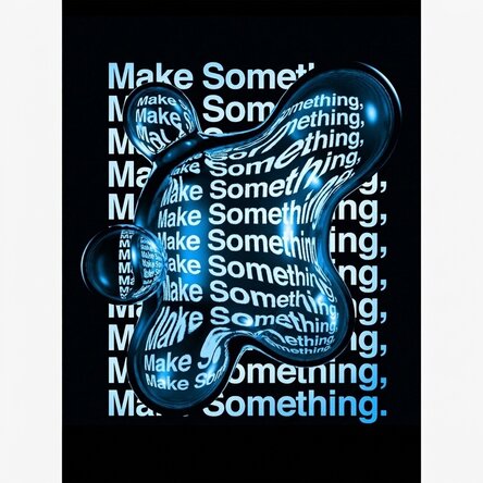 Poster Make something
