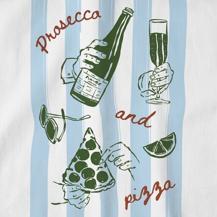 Prosseco & Pizza Poster