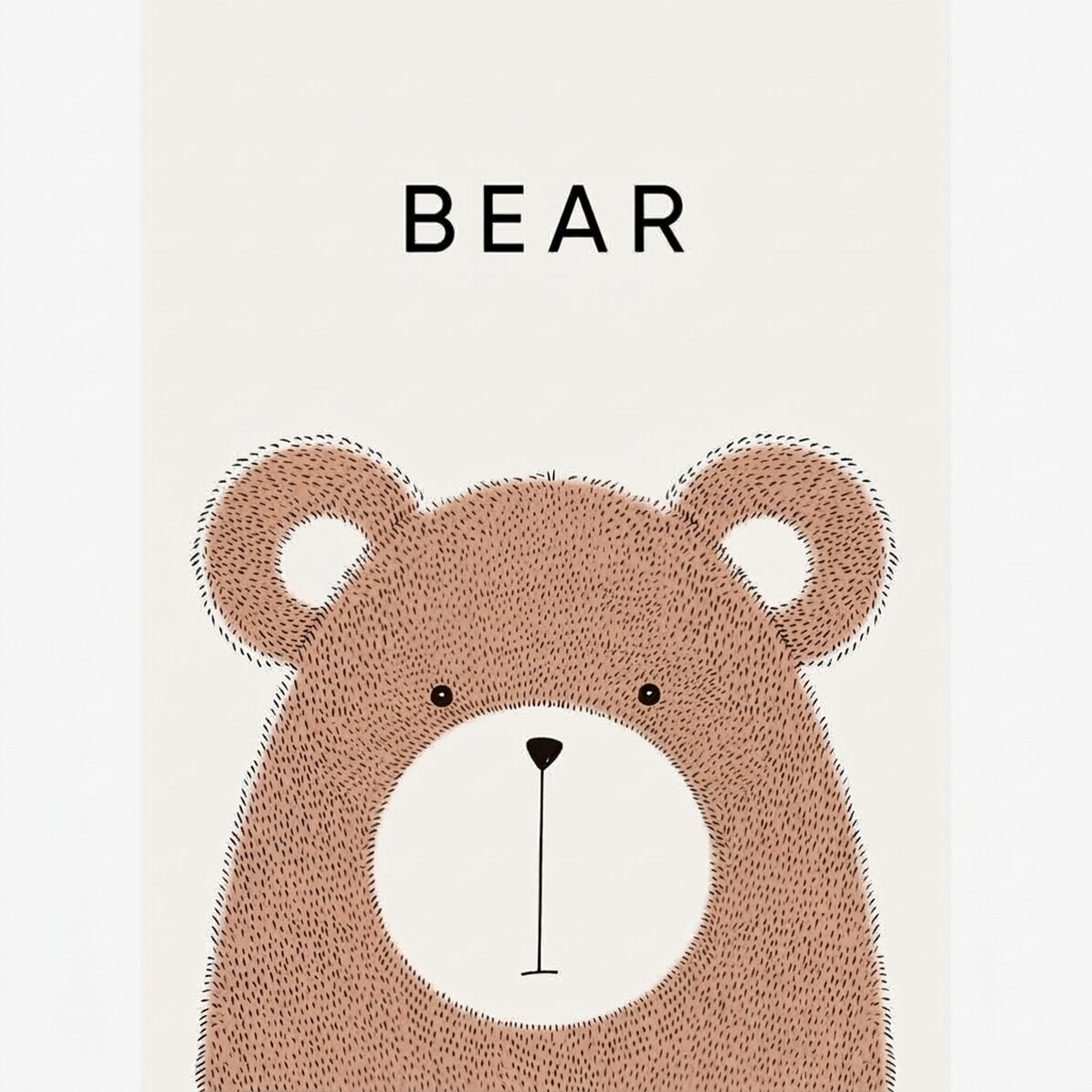 Bear Poster