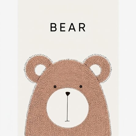 Bear Poster