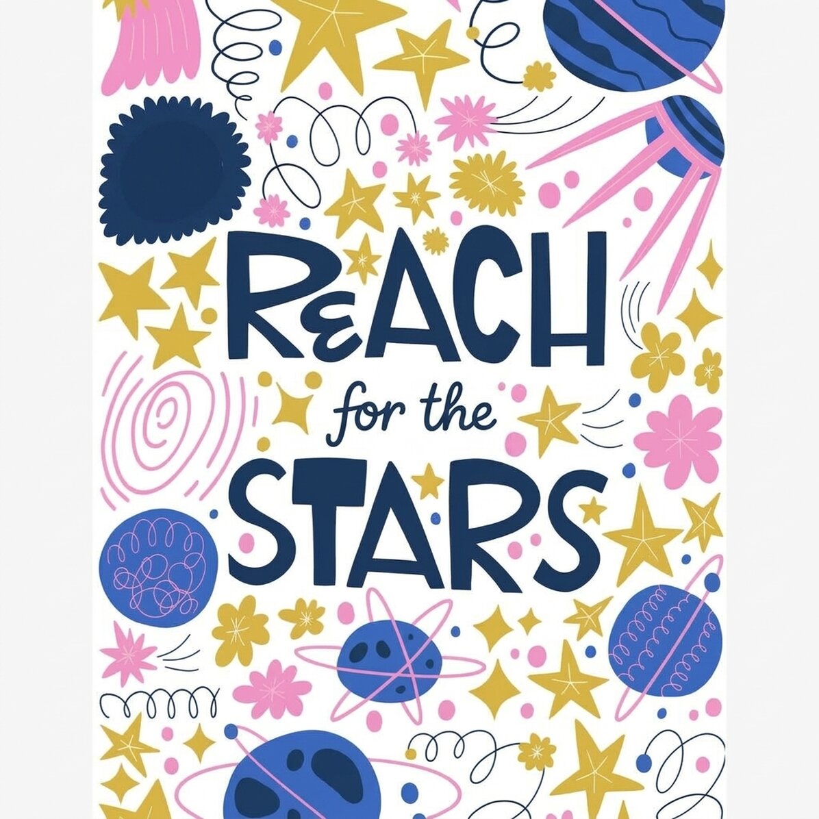 Poster Reach for the stars