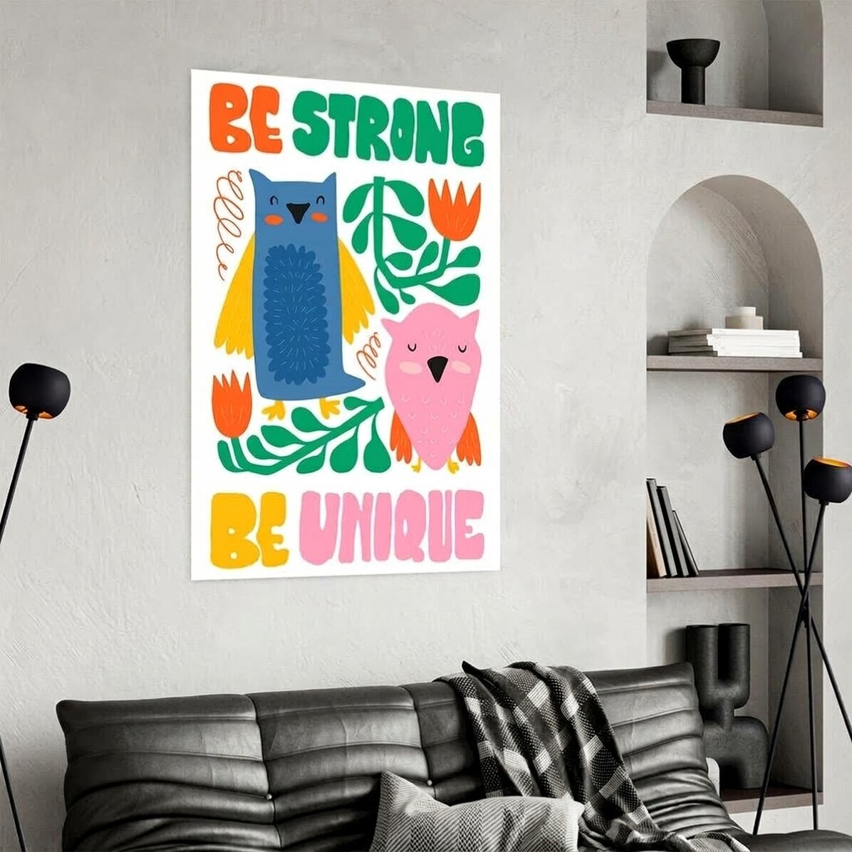 Strong & unique poster
