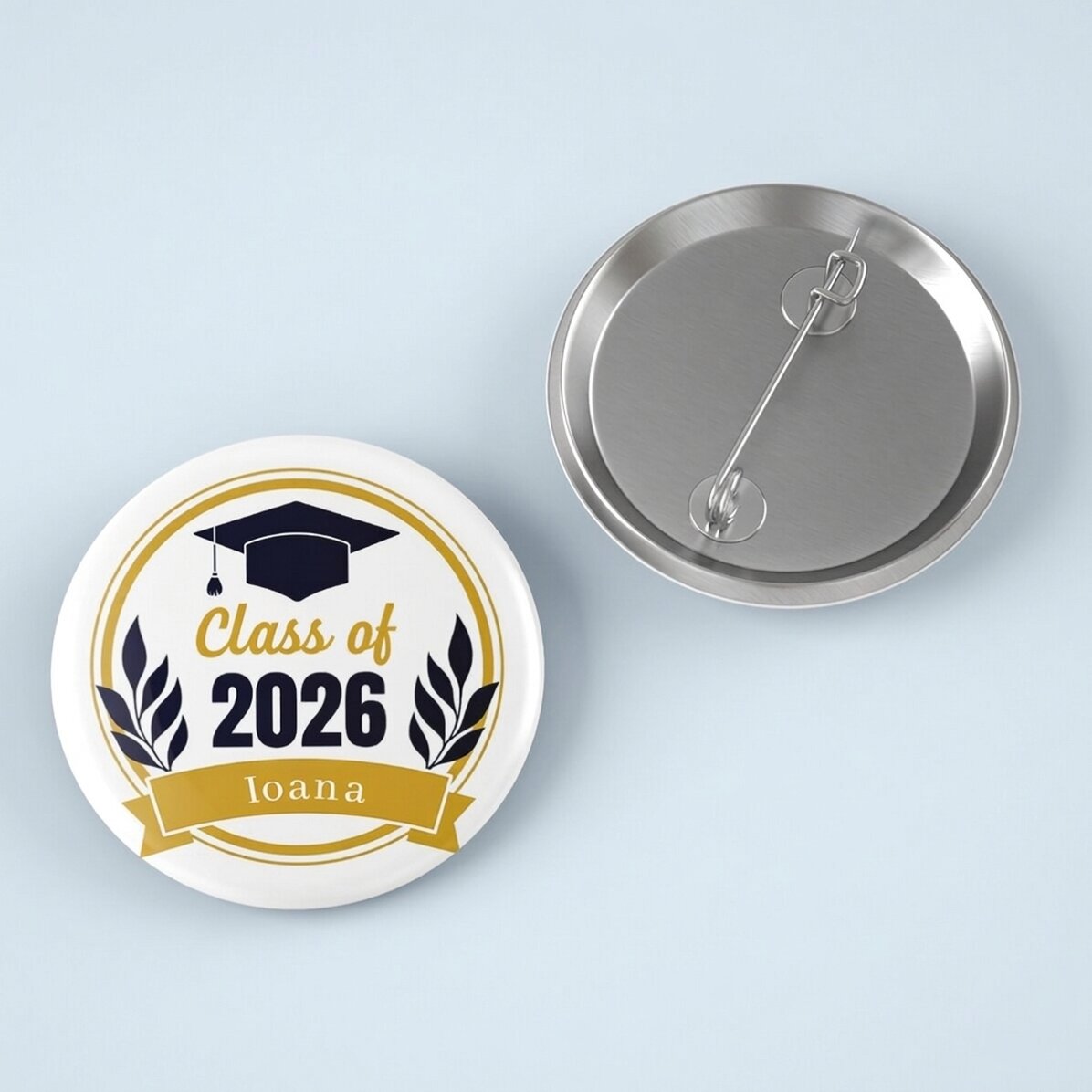 Personalised badge with name - Graduation