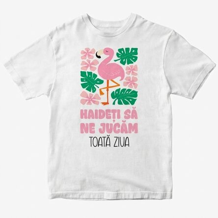 Personalised cotton T-shirt for children - Let