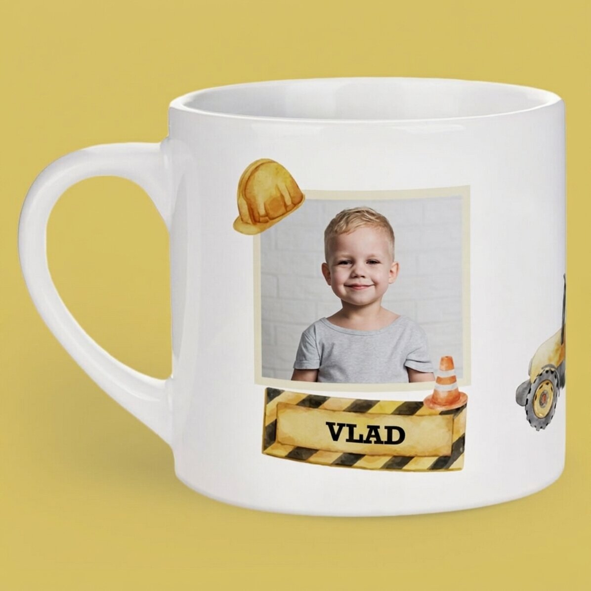 Personalised mug for children with photo and message - Equipment