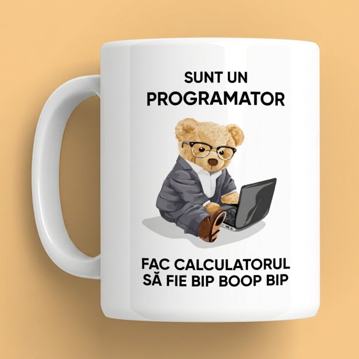 Personalised mug with text - I am a programmer