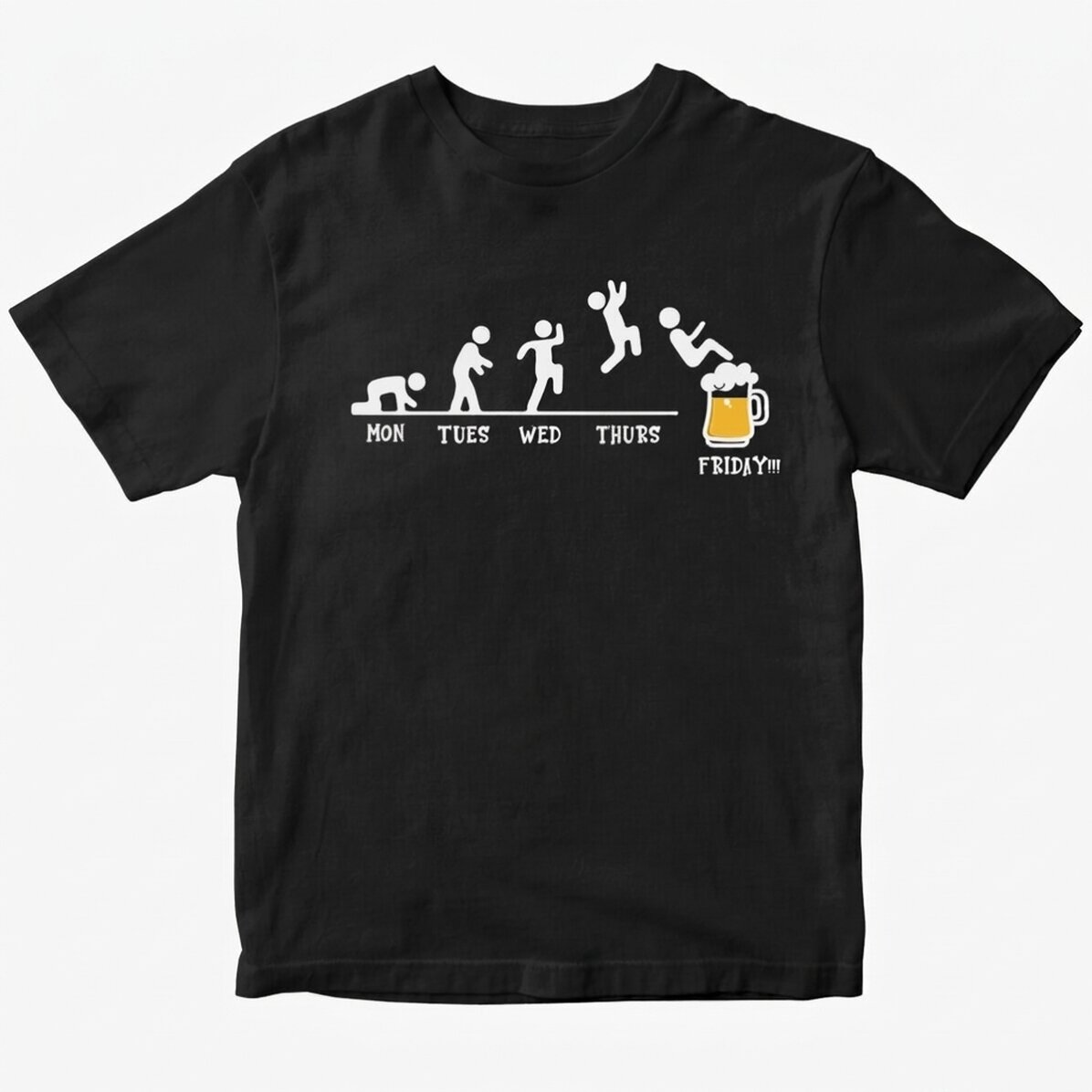 Custom cotton T-shirt - Beer Time