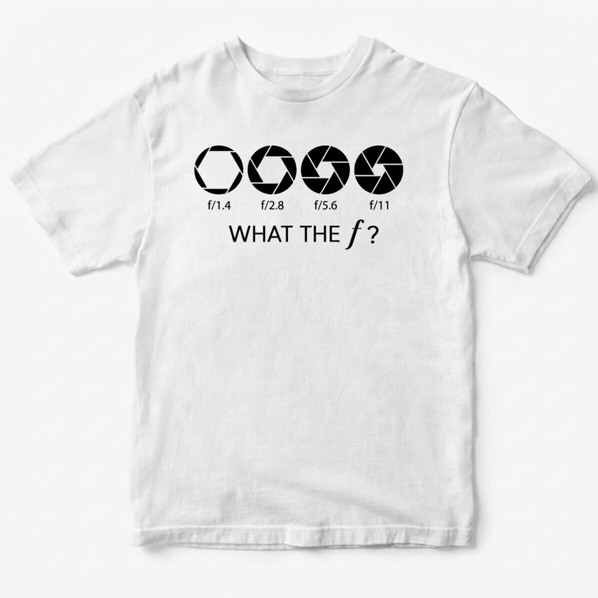 Custom cotton T-shirt for photographers