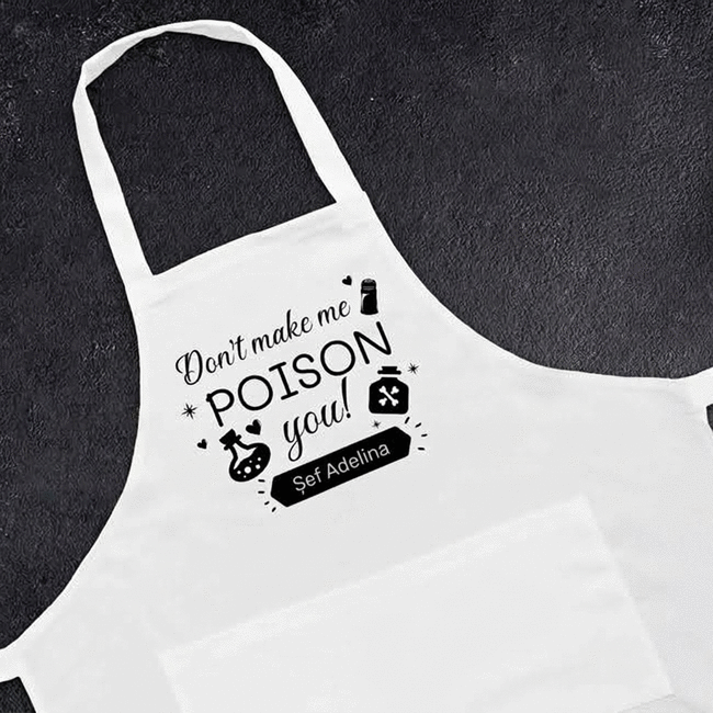 Personalised sort with message - Poison