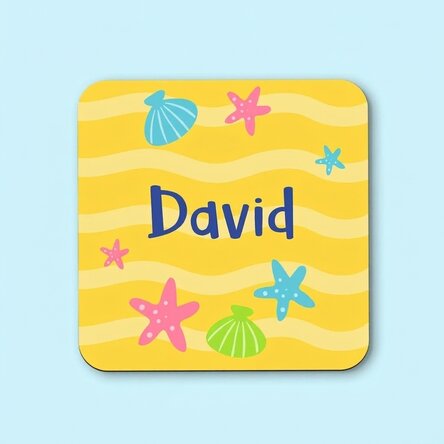 Personalised cup holder with text for children - Summer