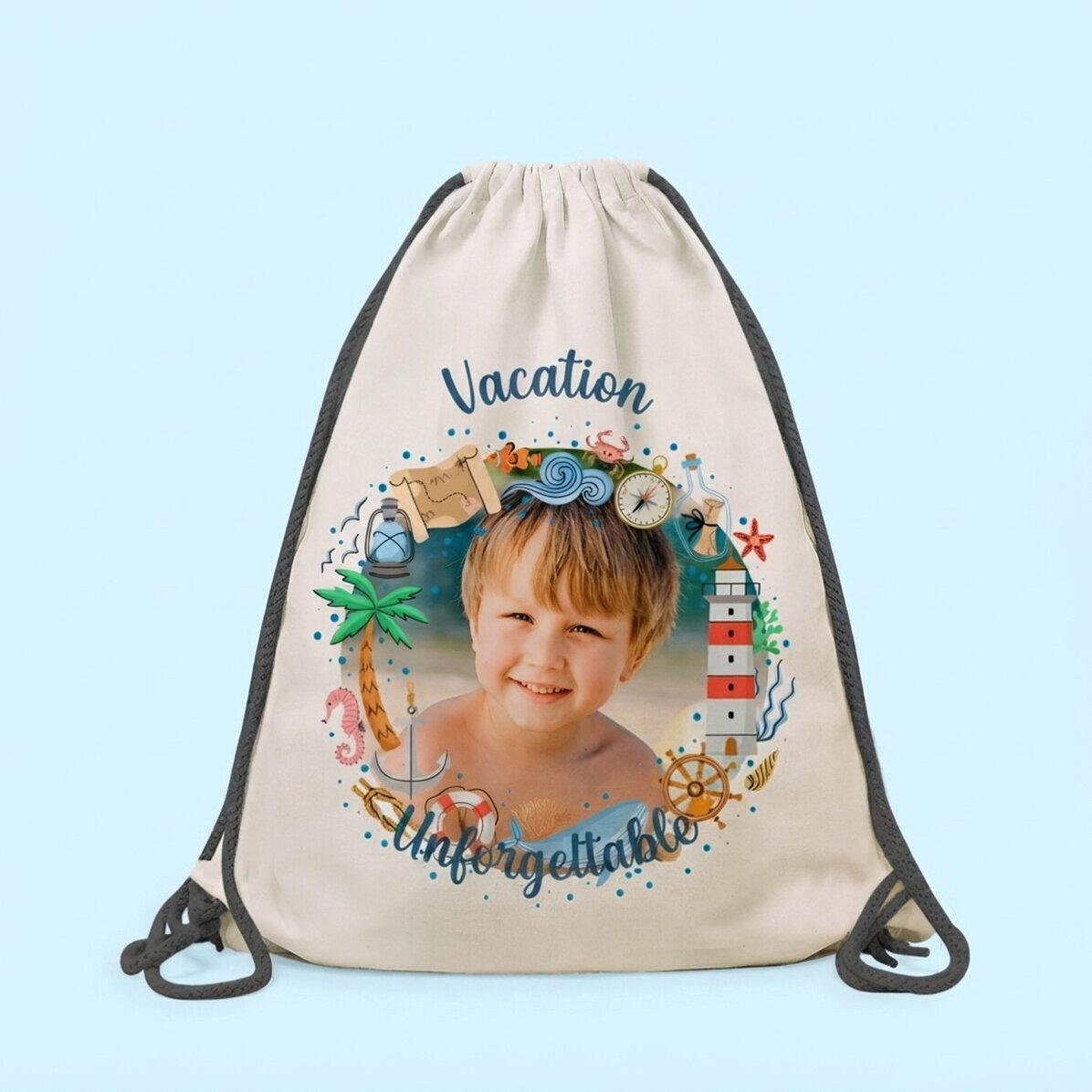 Personalised backpack with photo - Adventure