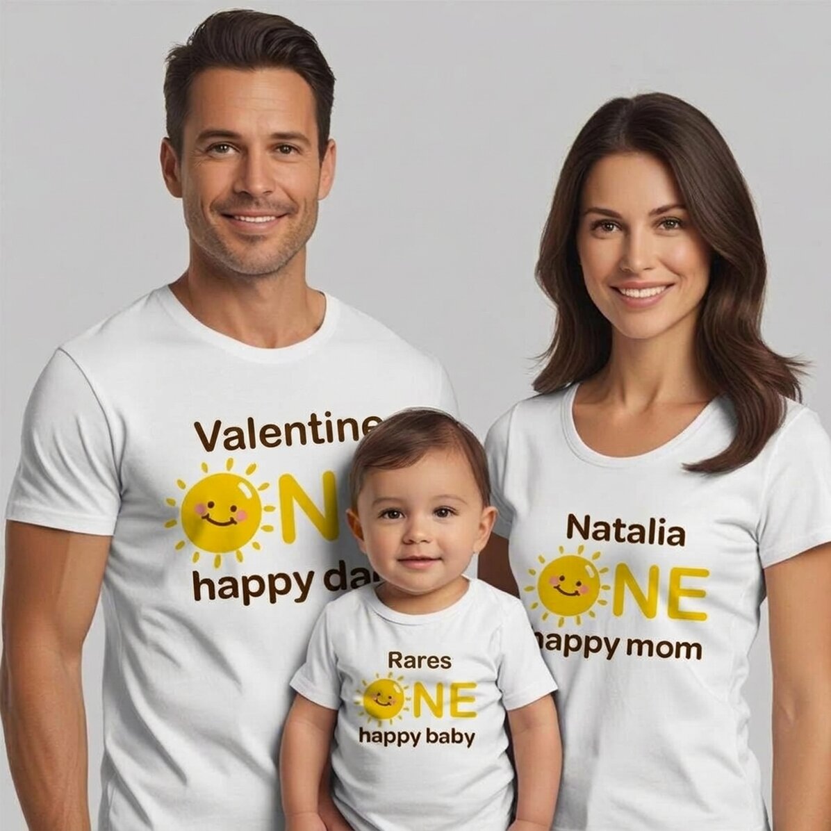 Customised cotton T-shirt for children/adults - One