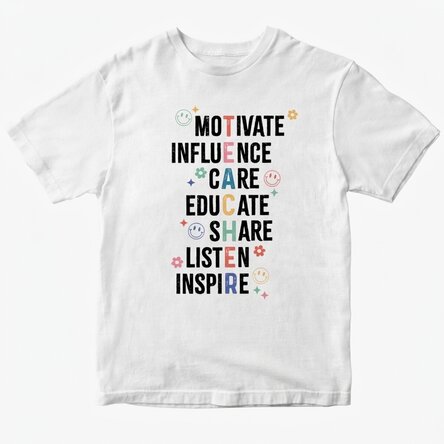 Custom cotton T-shirt - Teacher