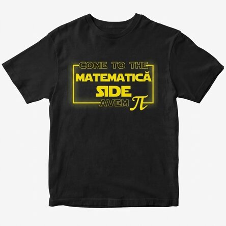 Custom cotton T-shirt - Math Side