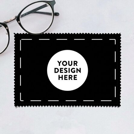 Personalised cloth with your graphics for cleaning screens/glasses