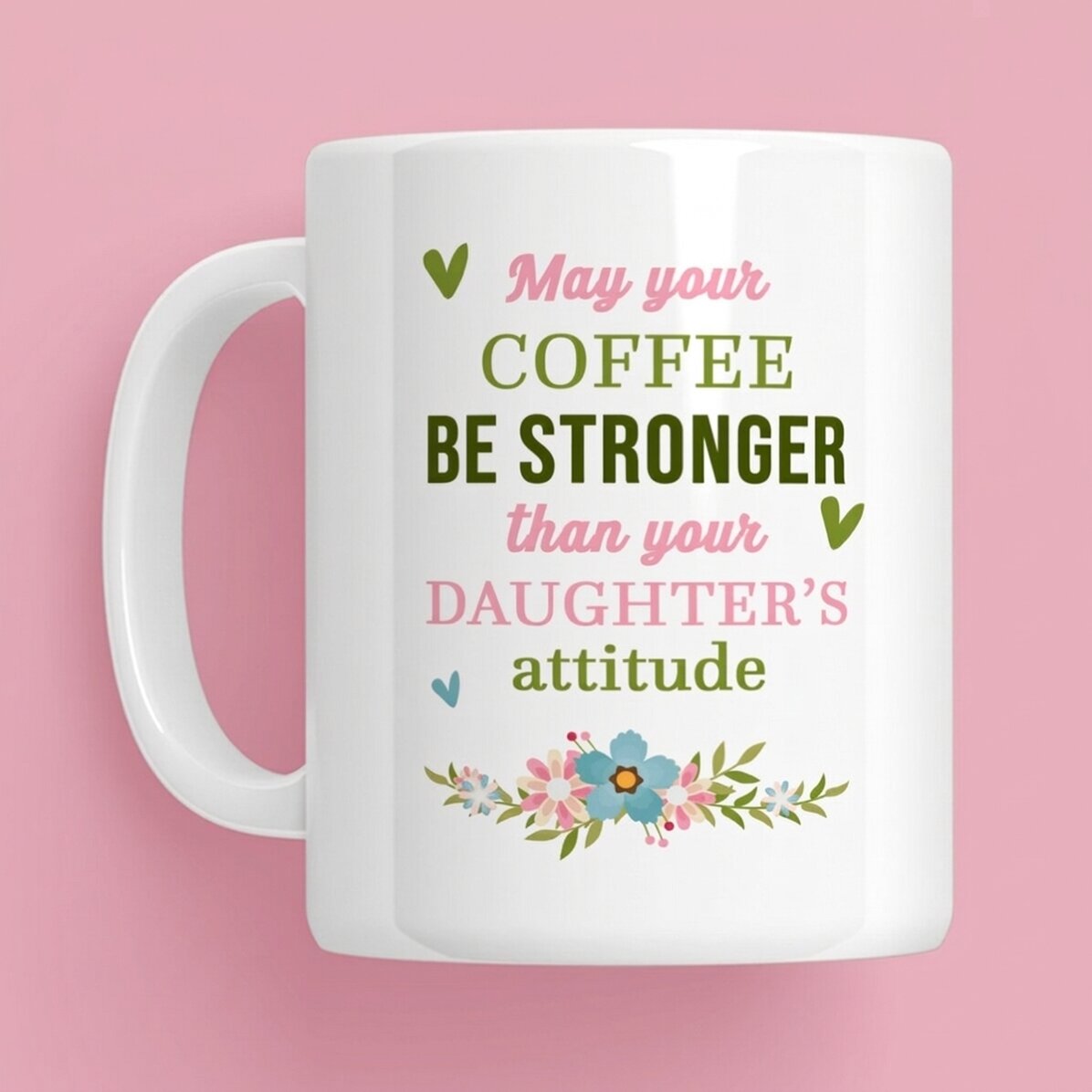 Personalised mug with message - Coffee