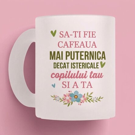 Personalised mug with message - Coffee