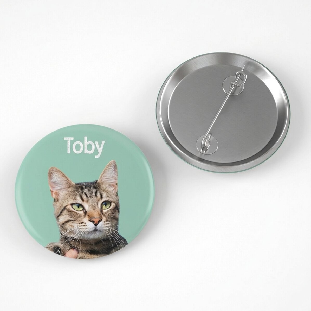 Personalised badge with photo and message - Your pet