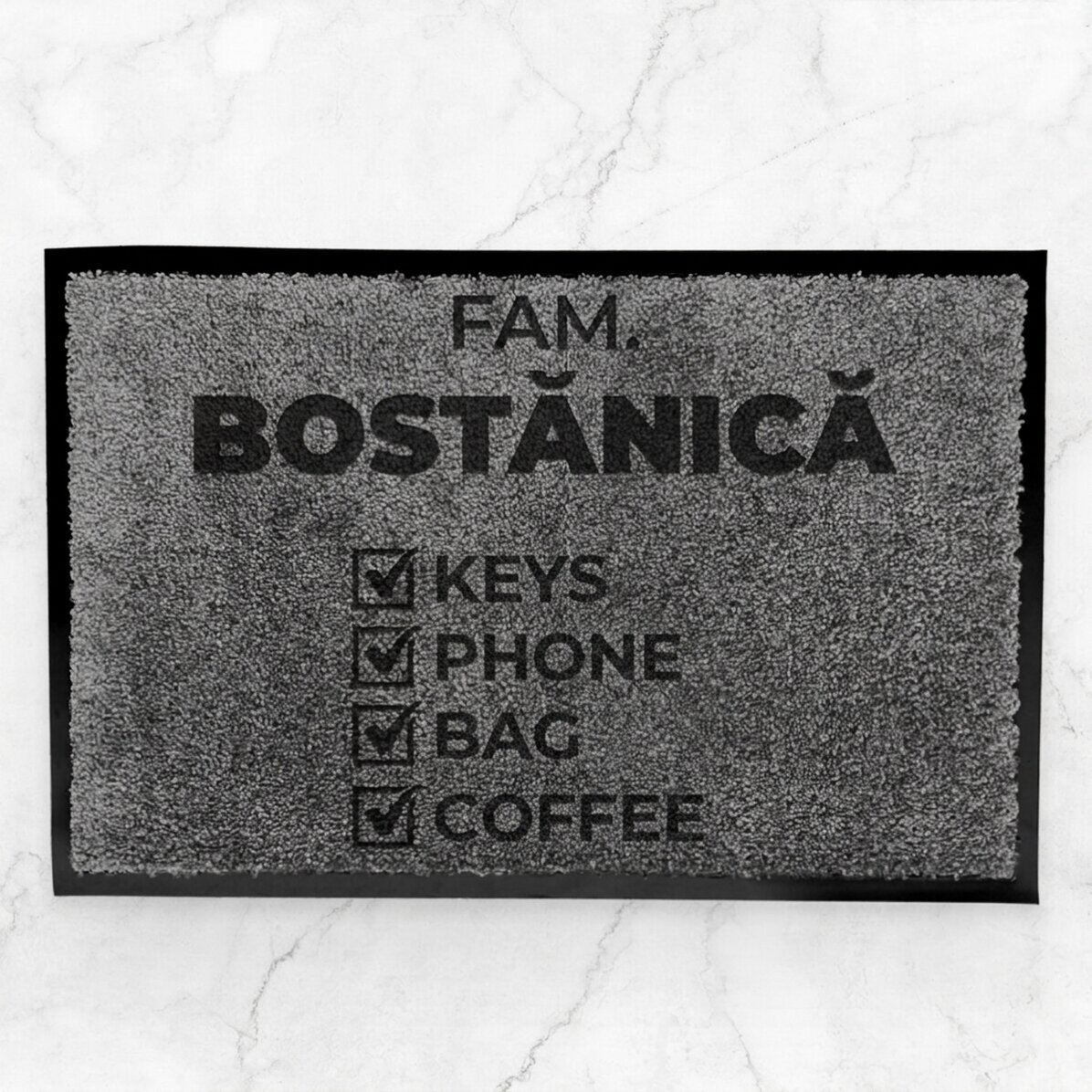 Customised indoor entrance mat - List