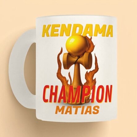 Personalised mug with text - Kendama Master