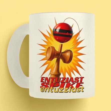 Personalised mug with text - Spike Enthusiast