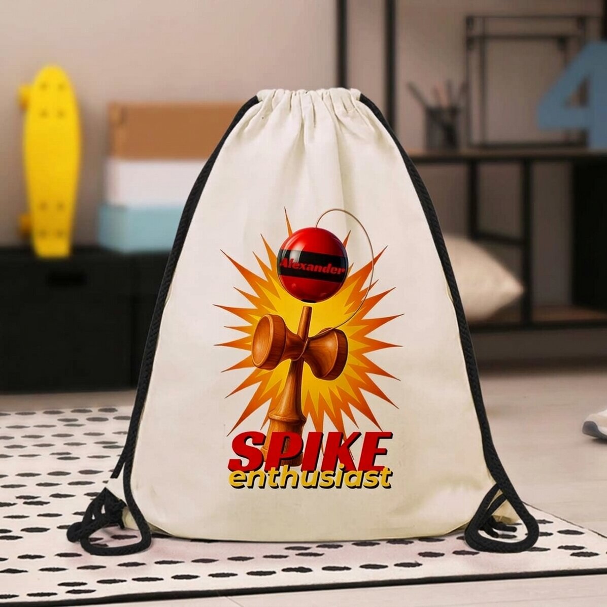 Personalised backpack with name - Spike Enthusiast