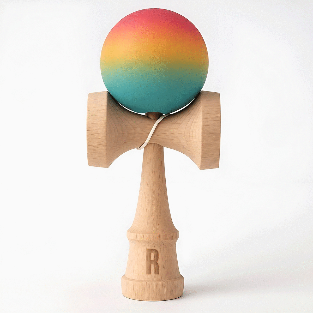 Personalised kendama with initial