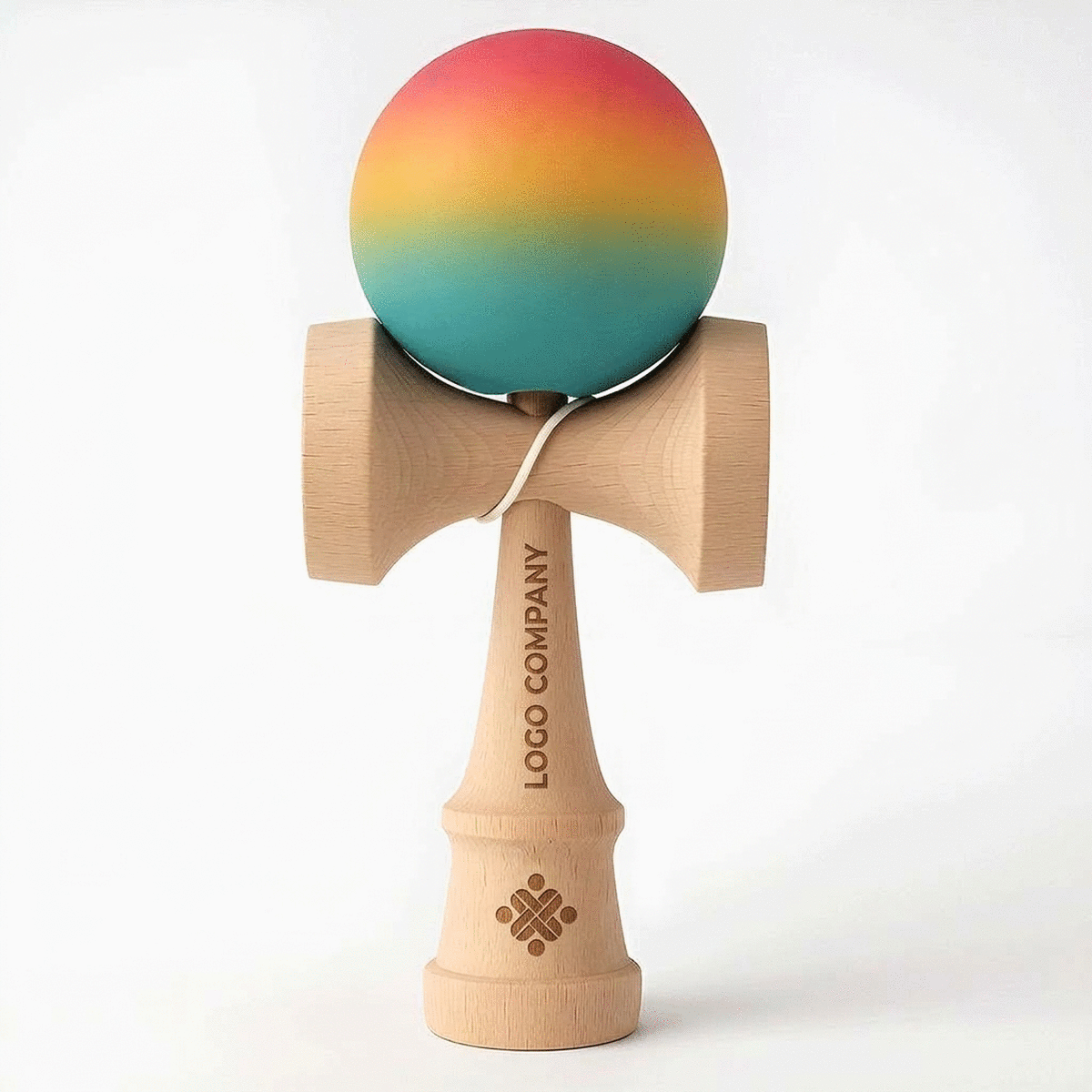 Customised Kendama with logo