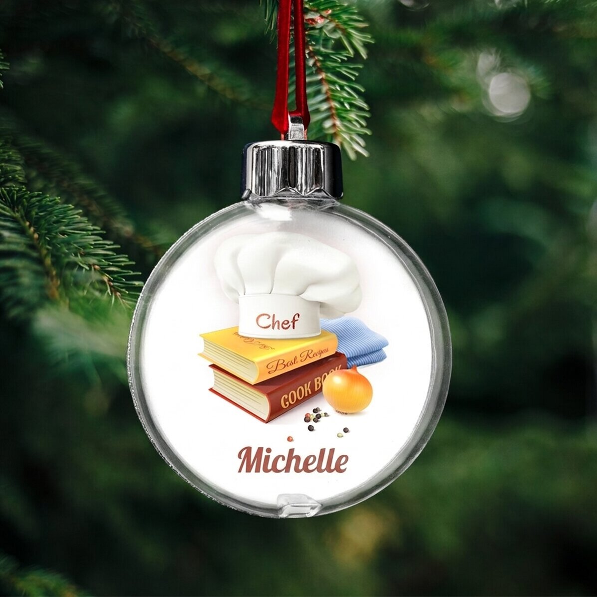 Personalised globe with name - Cooking