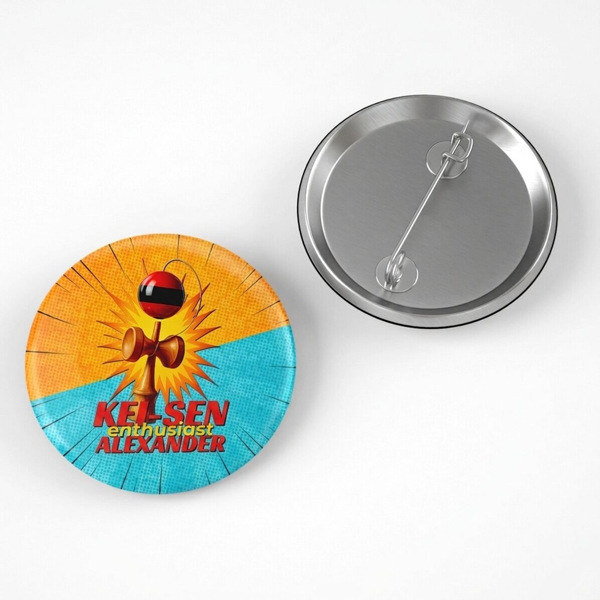 Personalised badge with name - Spike Enthusiast